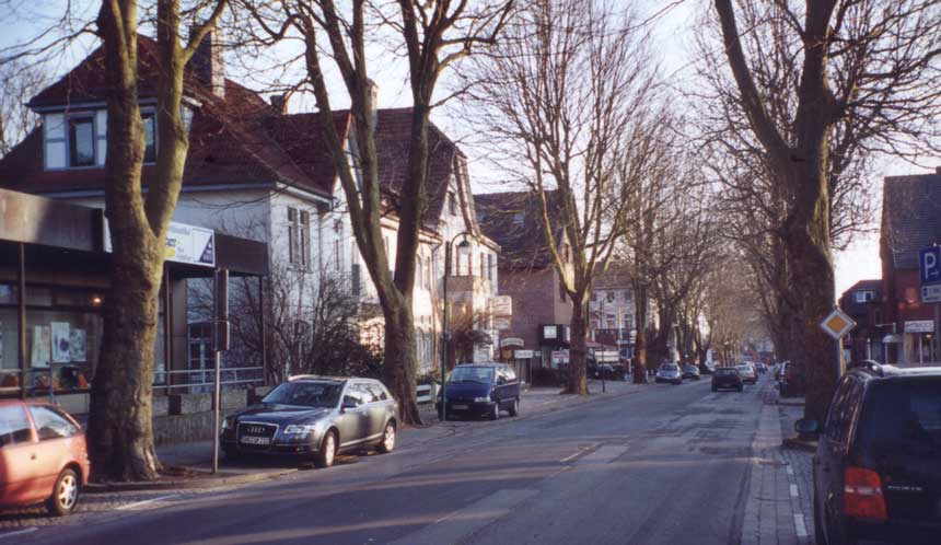 Rodenberger Allee Vergleich 2006 1910